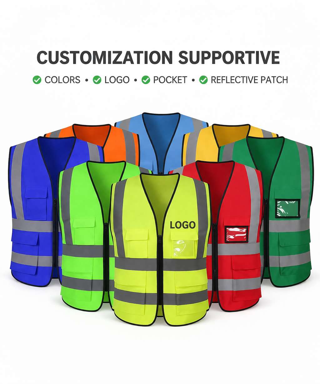 Custom reflective vest